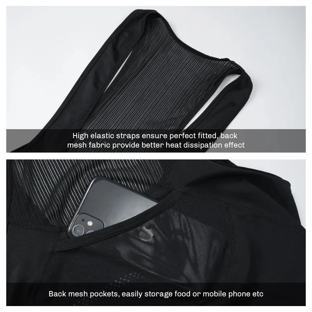 RION Cycling Bib Shorts Men Road BIke MTB Wear Bicycle Clothes Padded Tights With Pockets Male Biker Bibs Motorcycle 5 Hours Pro