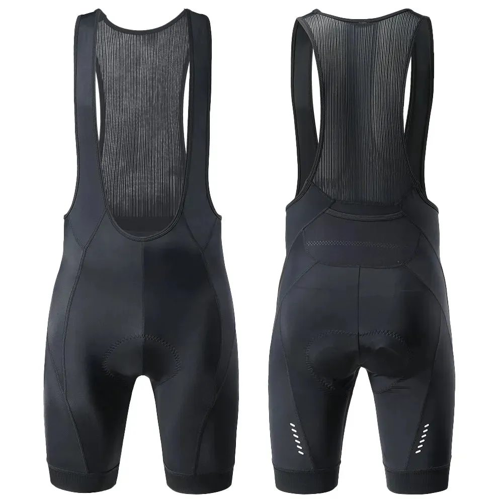 RION Cycling Bib Shorts Men Road BIke MTB Wear Bicycle Clothes Padded Tights With Pockets Male Biker Bibs Motorcycle 5 Hours Pro
