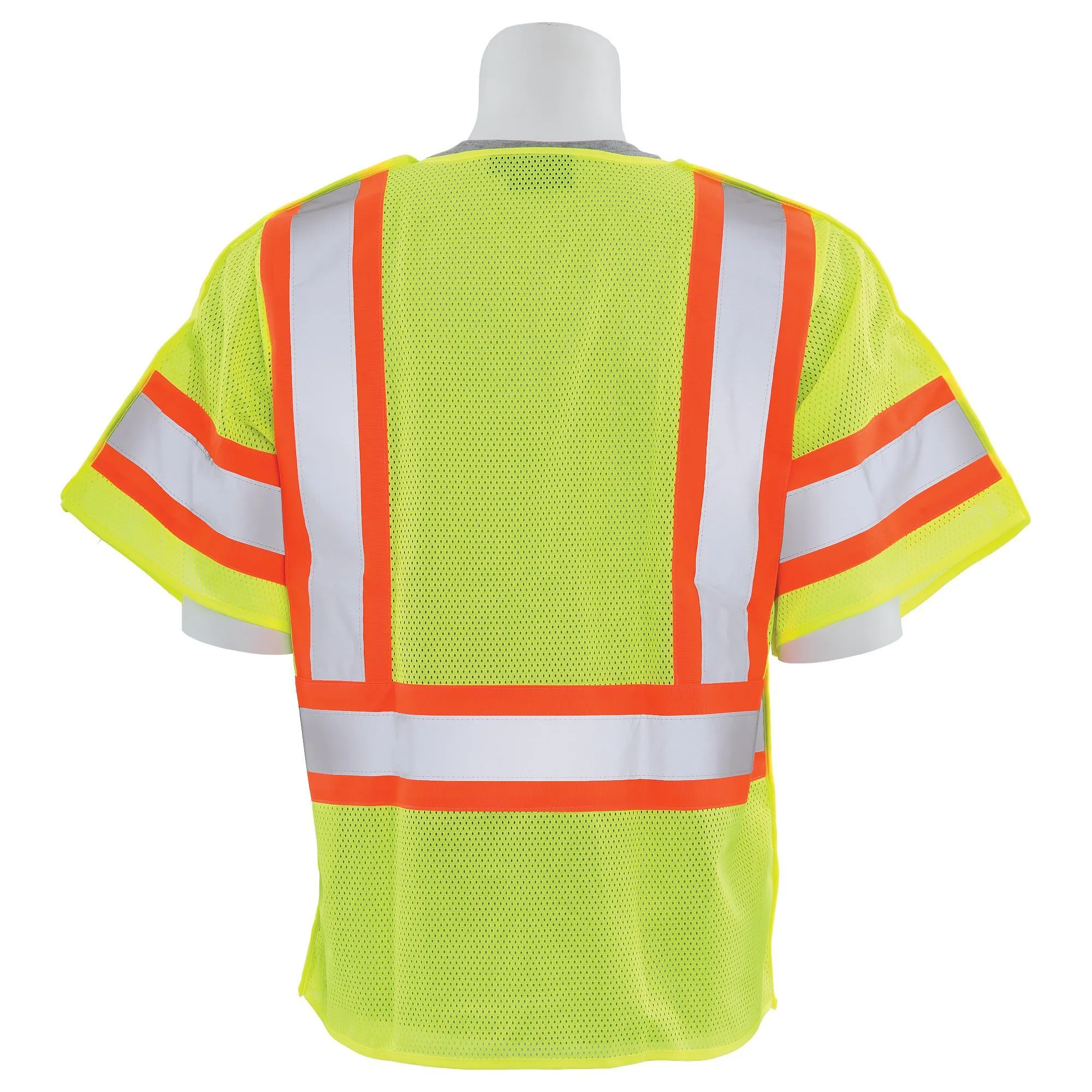 S622 Class 3 5-Point Mesh Break-Away Safety Vest 1pc
