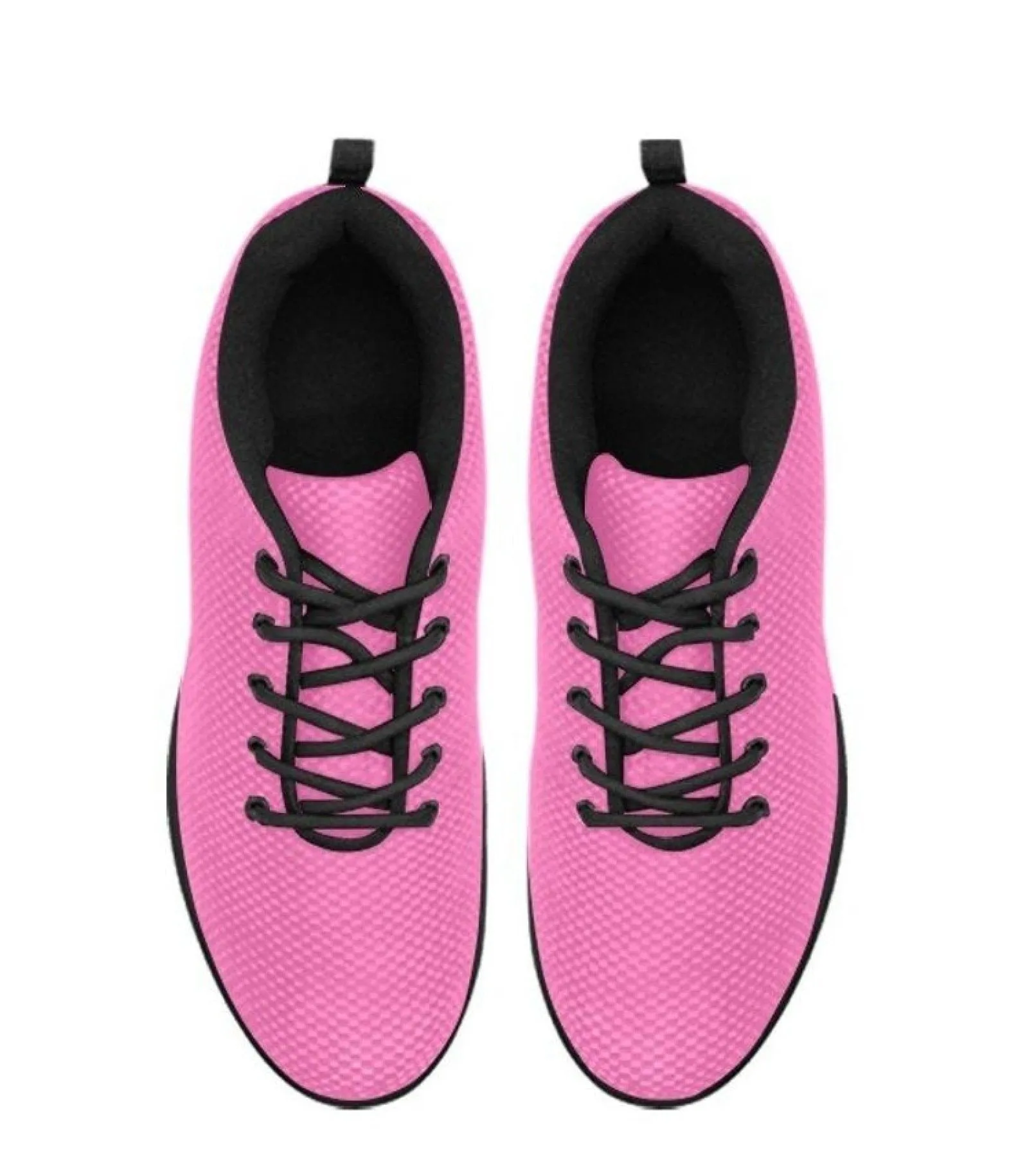Sneakers For Women, Hot Pink And Black - Running Shoes by inQue.Style