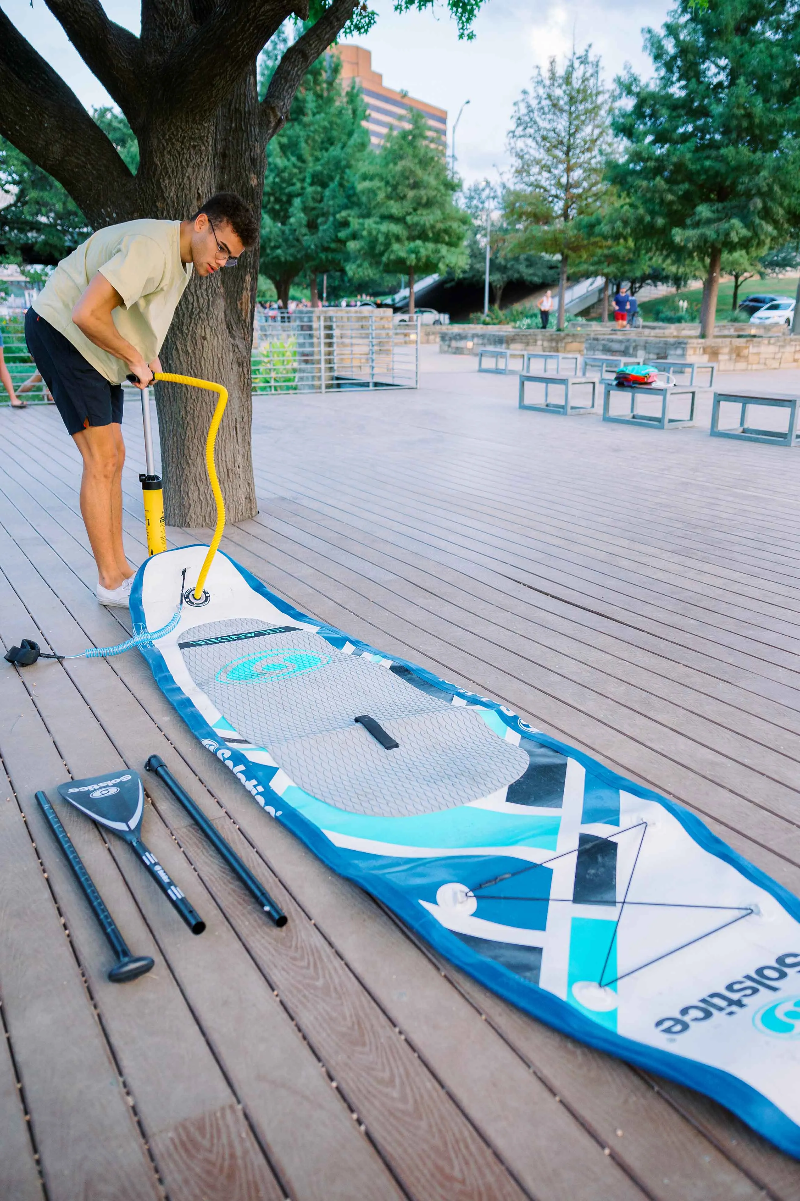 Solstice 11'2" Islander Inflatable Paddleboard SUP