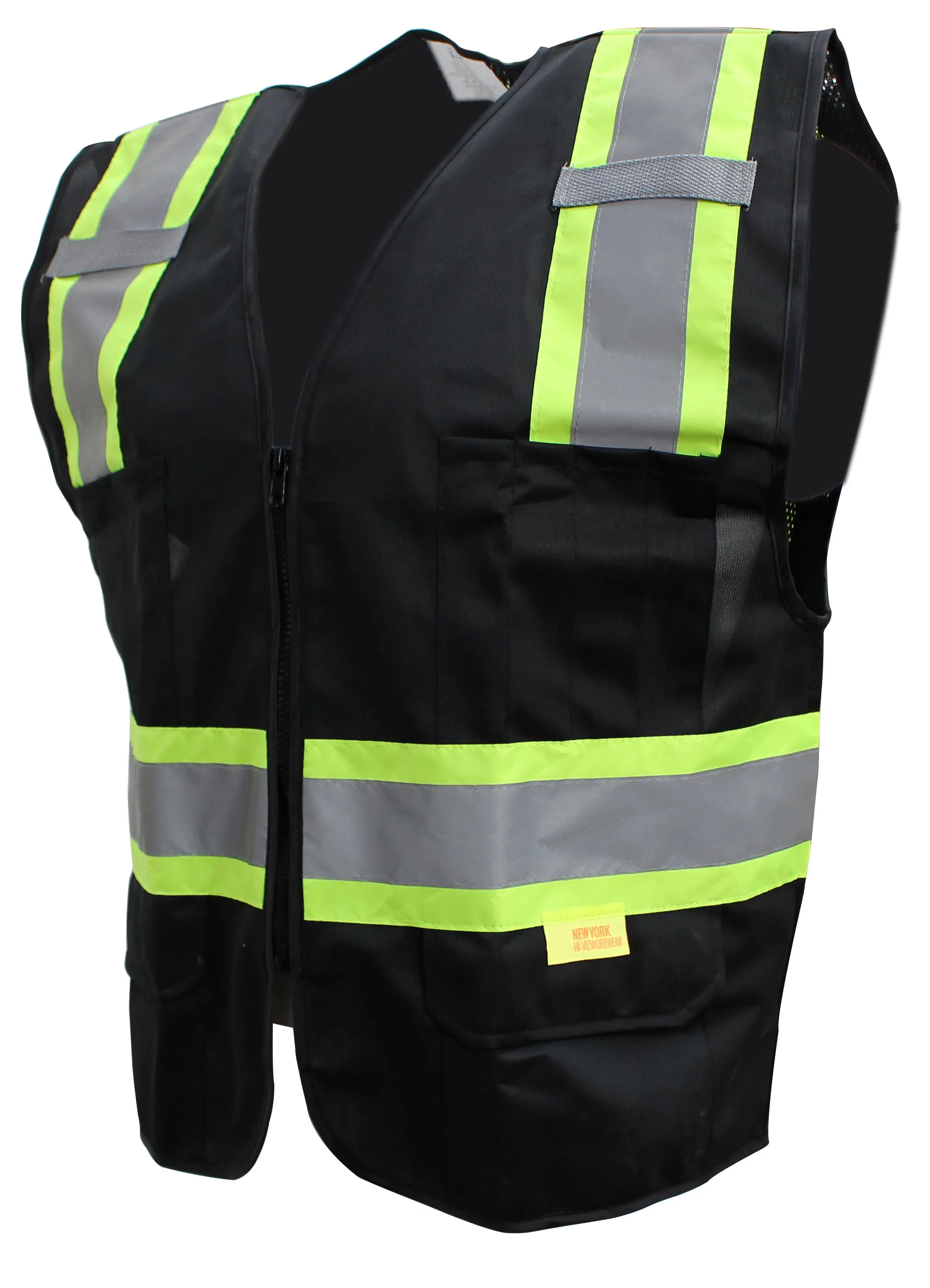 SRUS9811,9812, 9813 Class 2 Two Tone High Visibility Safety Vest- SRUSS9811&SRUSS9812 (Orange, Lime)