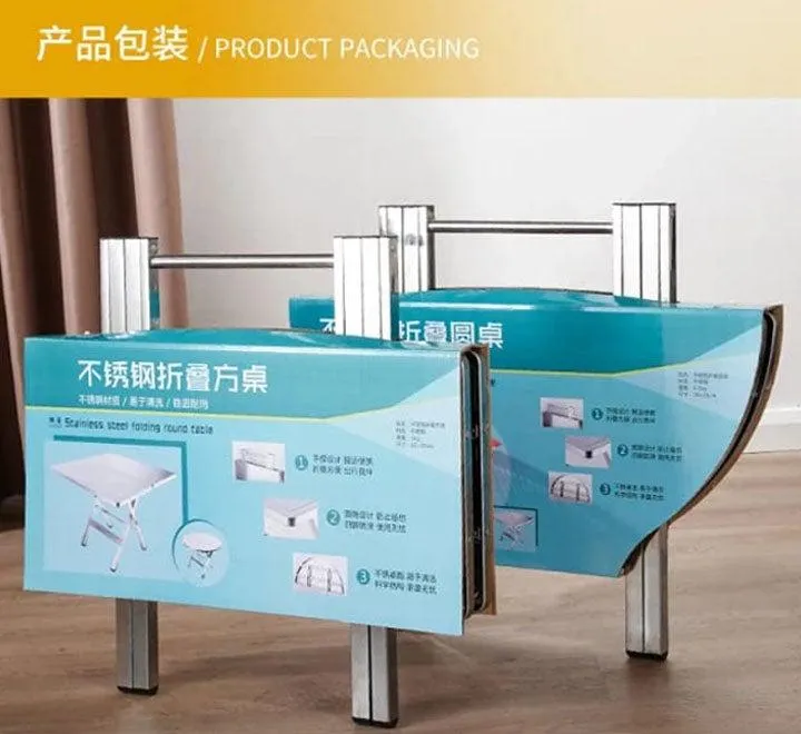 Stainless Steel Folding Round Table