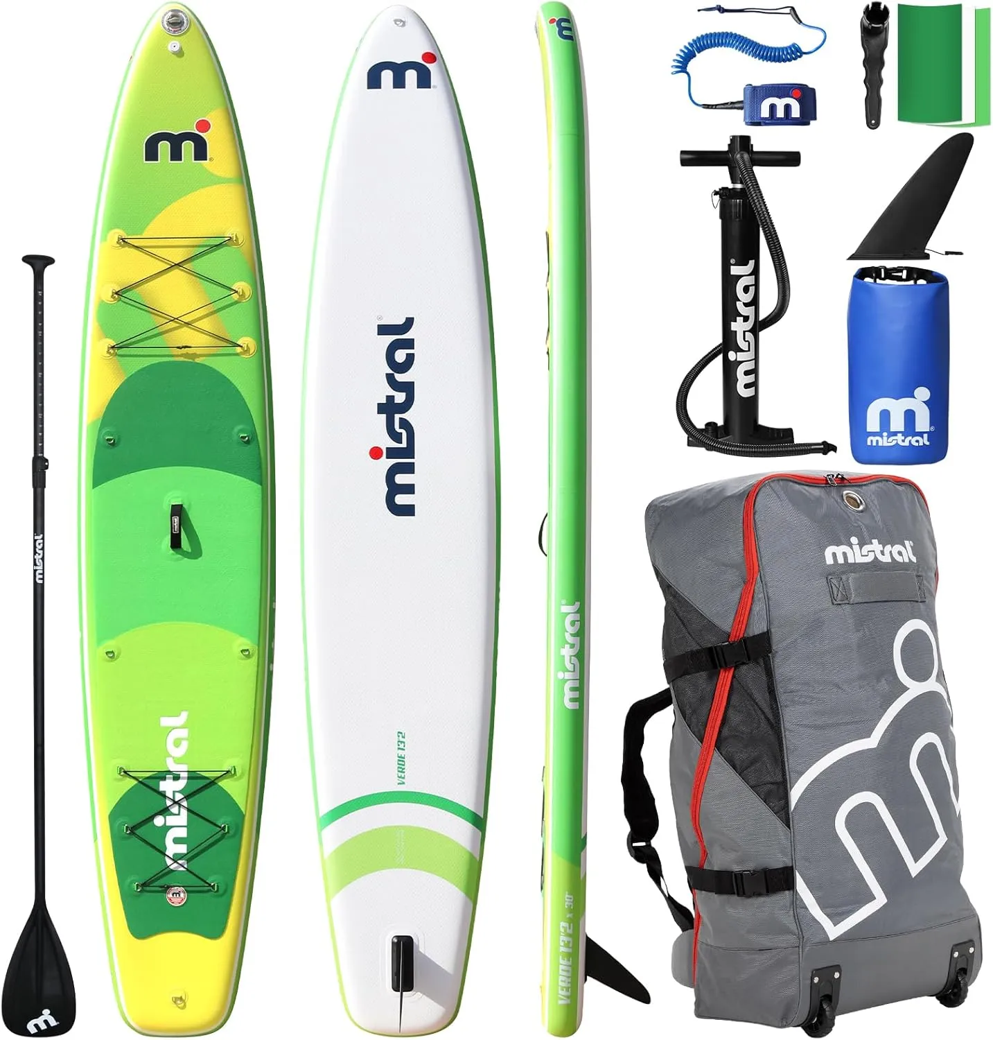 Stand Up Inflatable Paddle Board Racing & Touring Board 13'2"/ 14' Race Board, Backpack with Wheels, Durable ISUP for Youth & Adult, w/Premium SUP Accessories