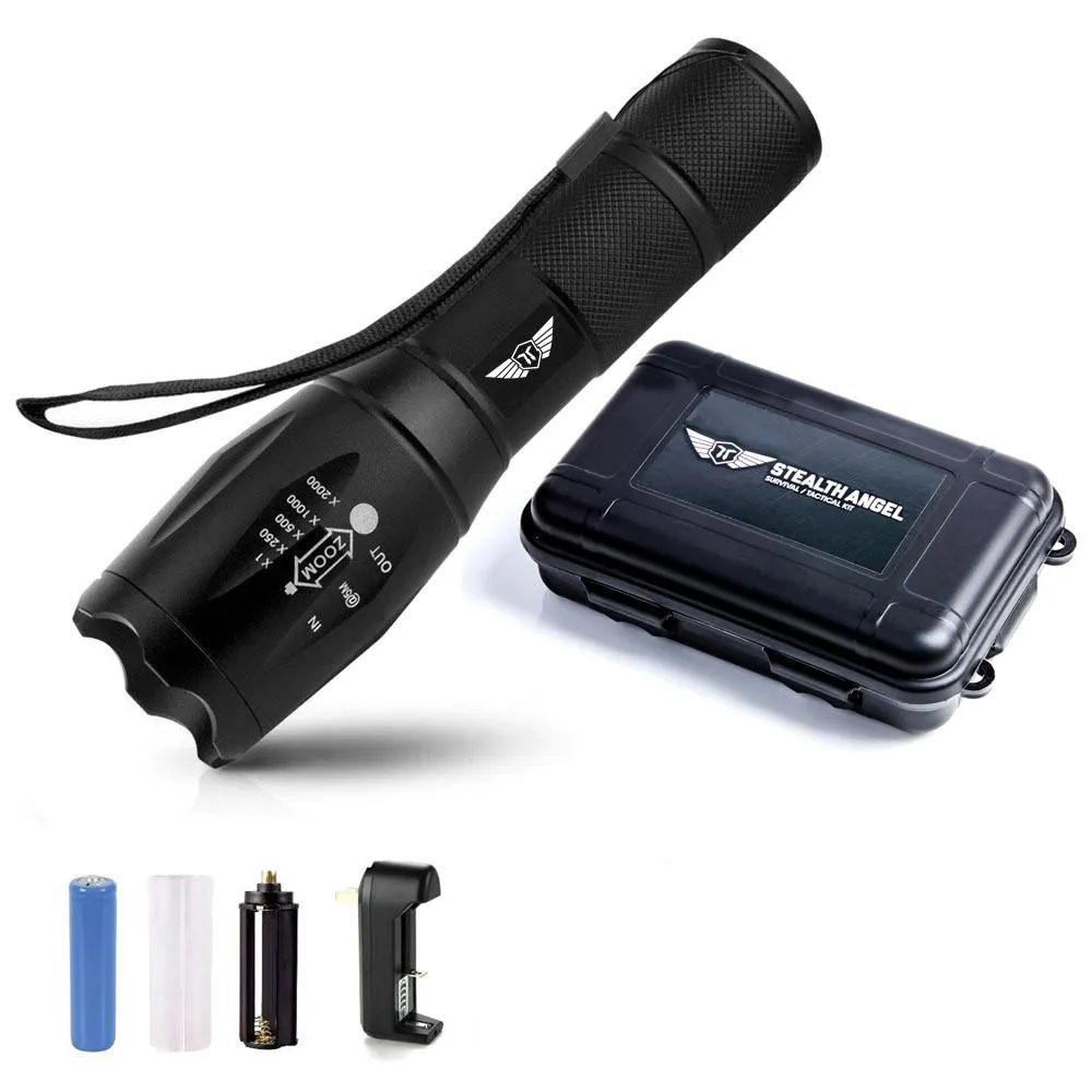 Stealth Angel Tact-1200 Flashlight Kit