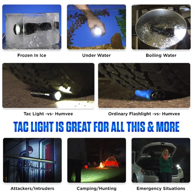 Stealth Angel Tact-1200 Flashlight Kit