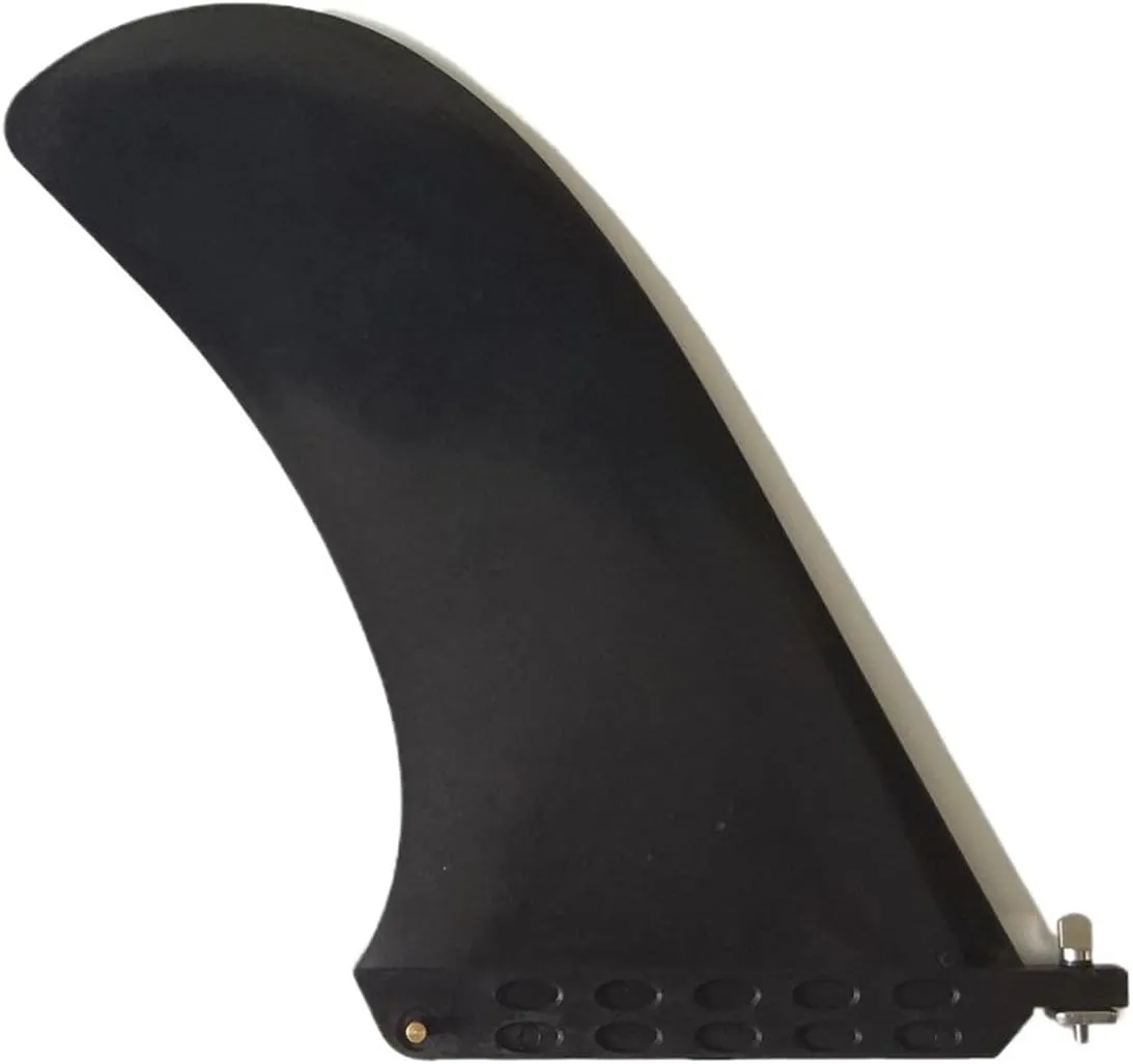 Surfboard Fins 7.5/9 Inch Surf Fin SUP Single Center Fin Nylon Long Board Surf Board Paddle Board with Fin Screw Surfing Accessories Surfing Accessories (Color : 9 inch C)