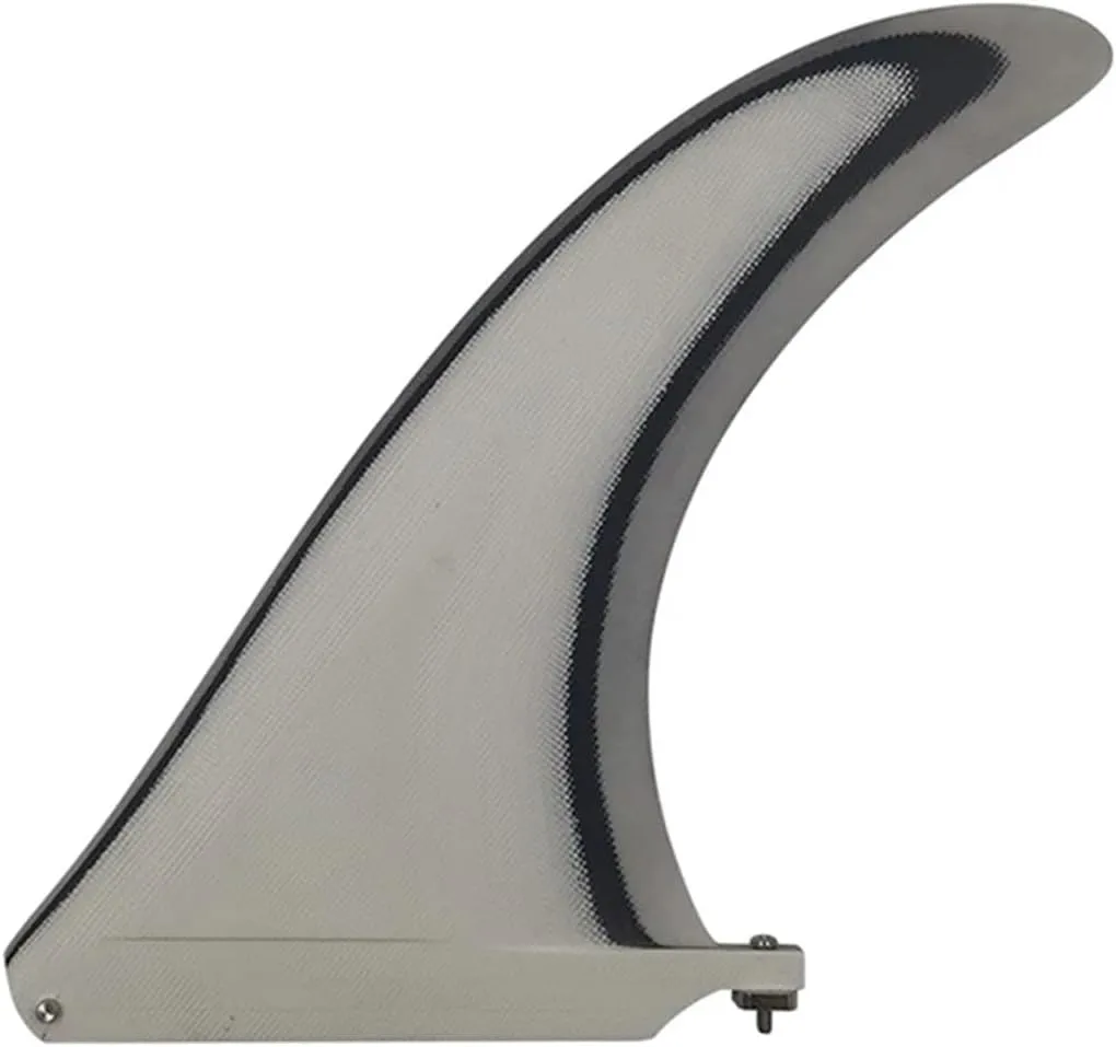 Surfboard Fins 9 Inch Longboard Fins Fiberglass Surfboard Fin for Sup Single Fin Surfing Accessories Centre Fin for Sup/Paddle Board Surfing Accessories