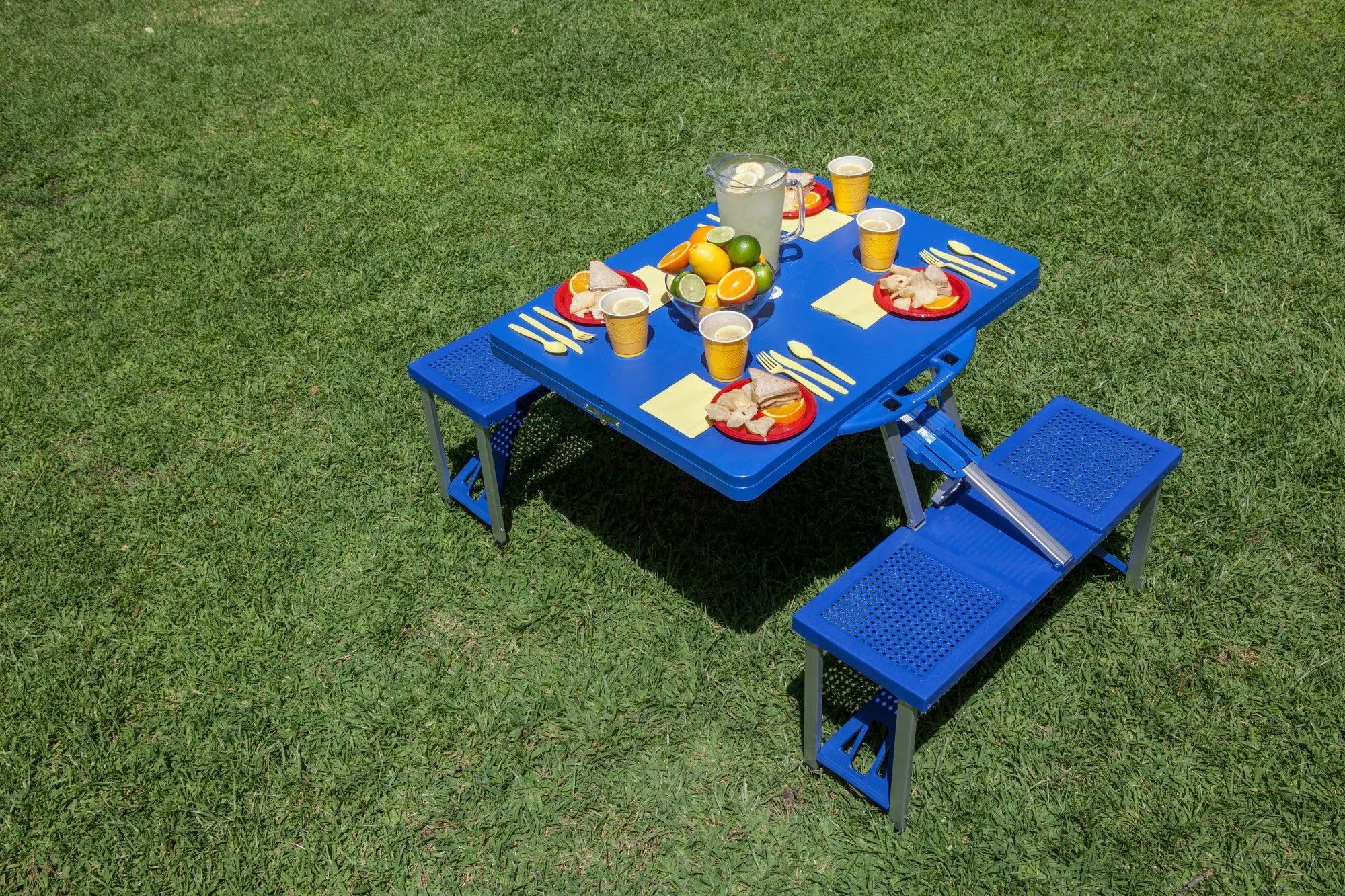 Tampa Bay Lightning - Picnic Table Portable Folding Table with Seats
