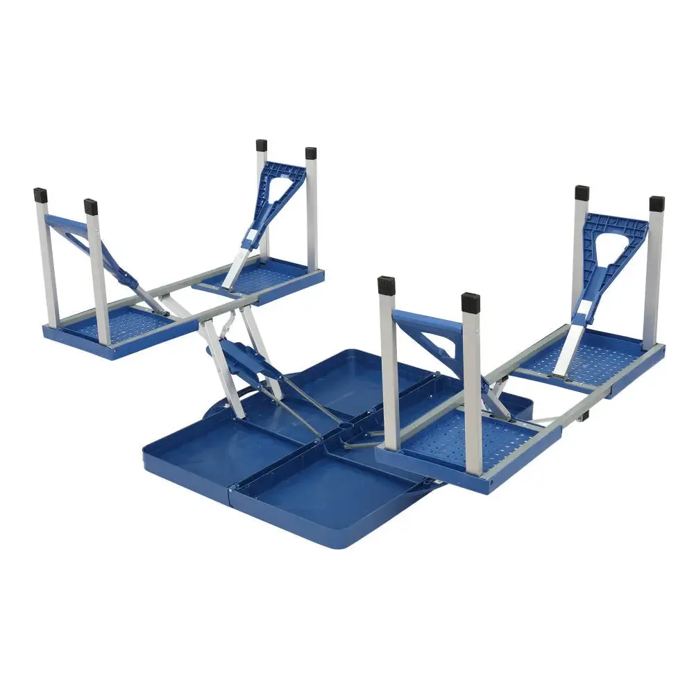US Spot Siamese Folding Tables and Chairs-Plastic PS Thickening
