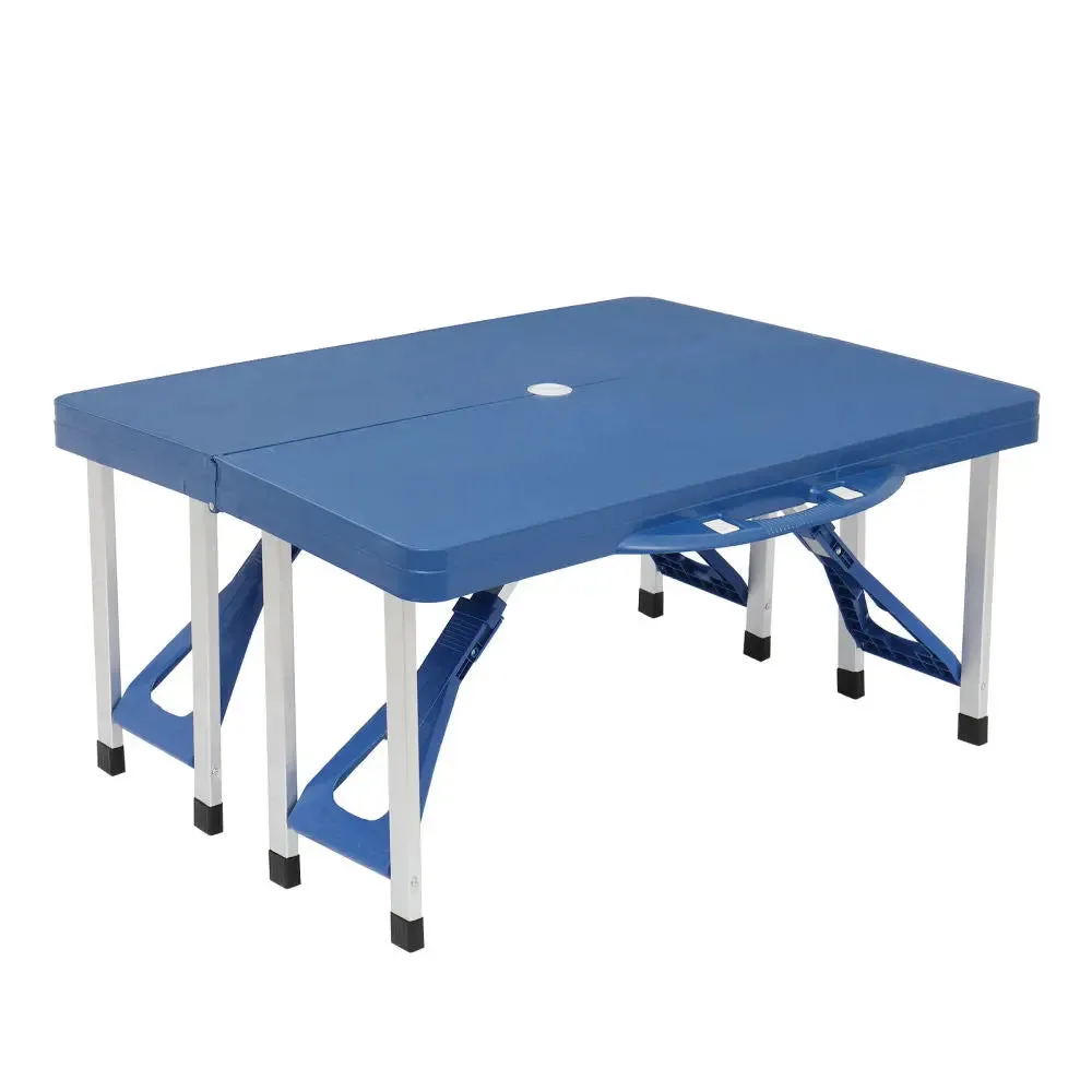 US Spot Siamese Folding Tables and Chairs-Plastic PS Thickening