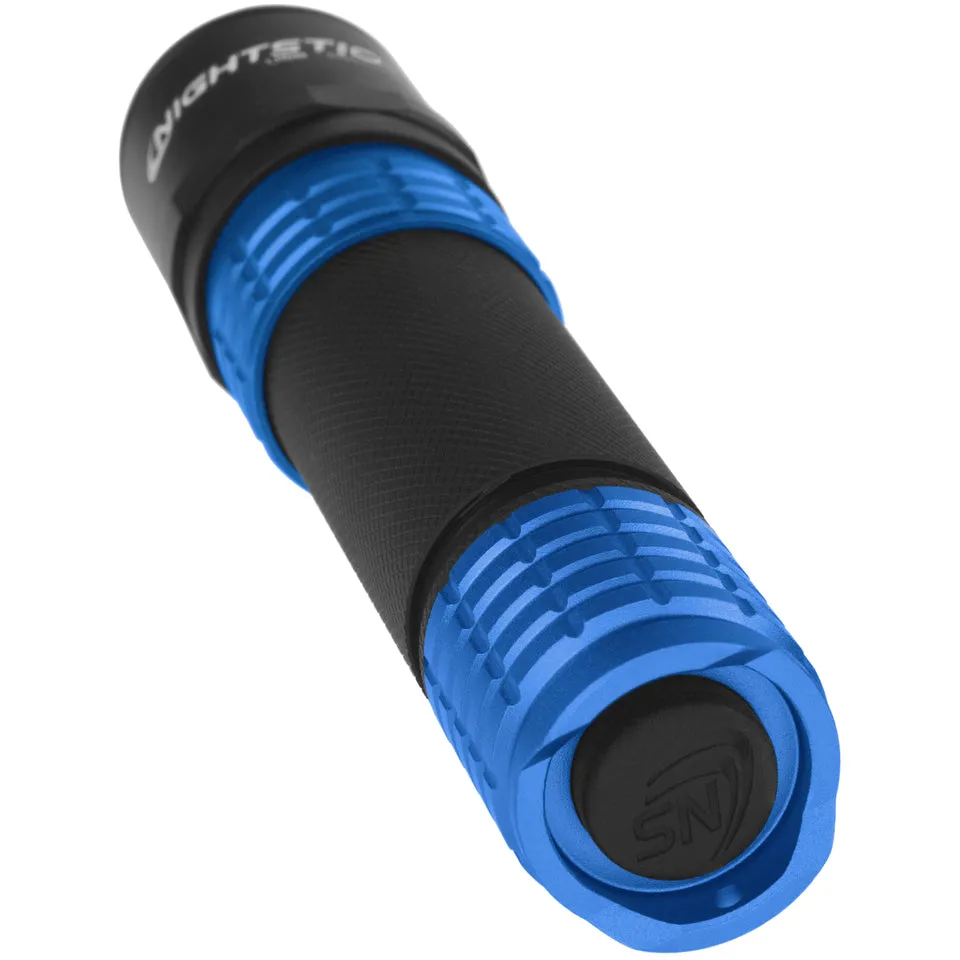 USB-558XL-BL: USB Tactical Flashlight w/Holster - Blue