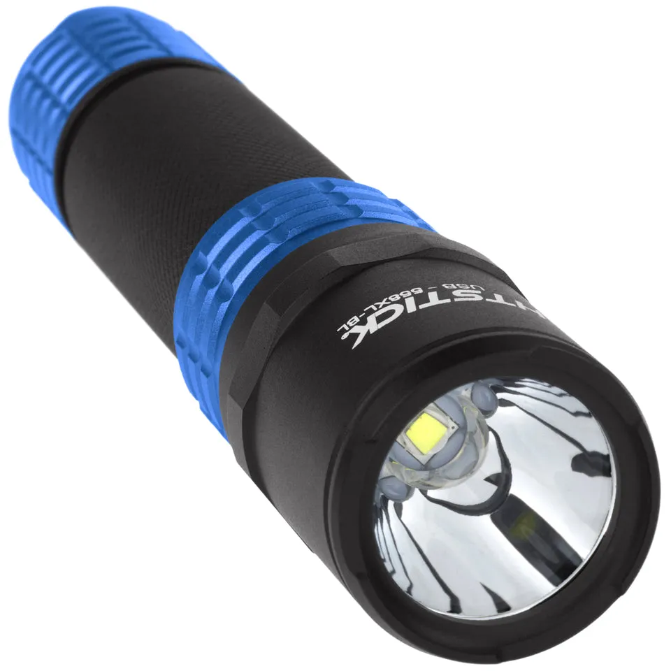 USB-558XL-BL: USB Tactical Flashlight w/Holster - Blue