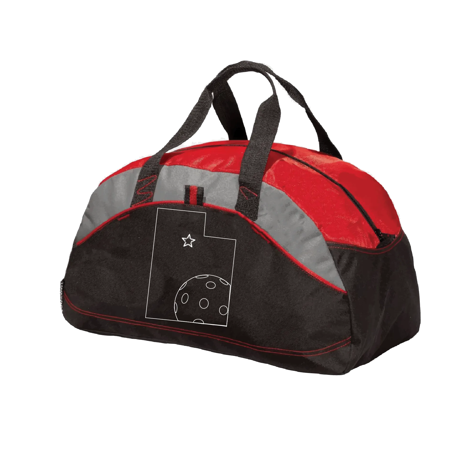 Utah with Pickleball | Pickleball Sports Duffel | Medium Size Court Bag