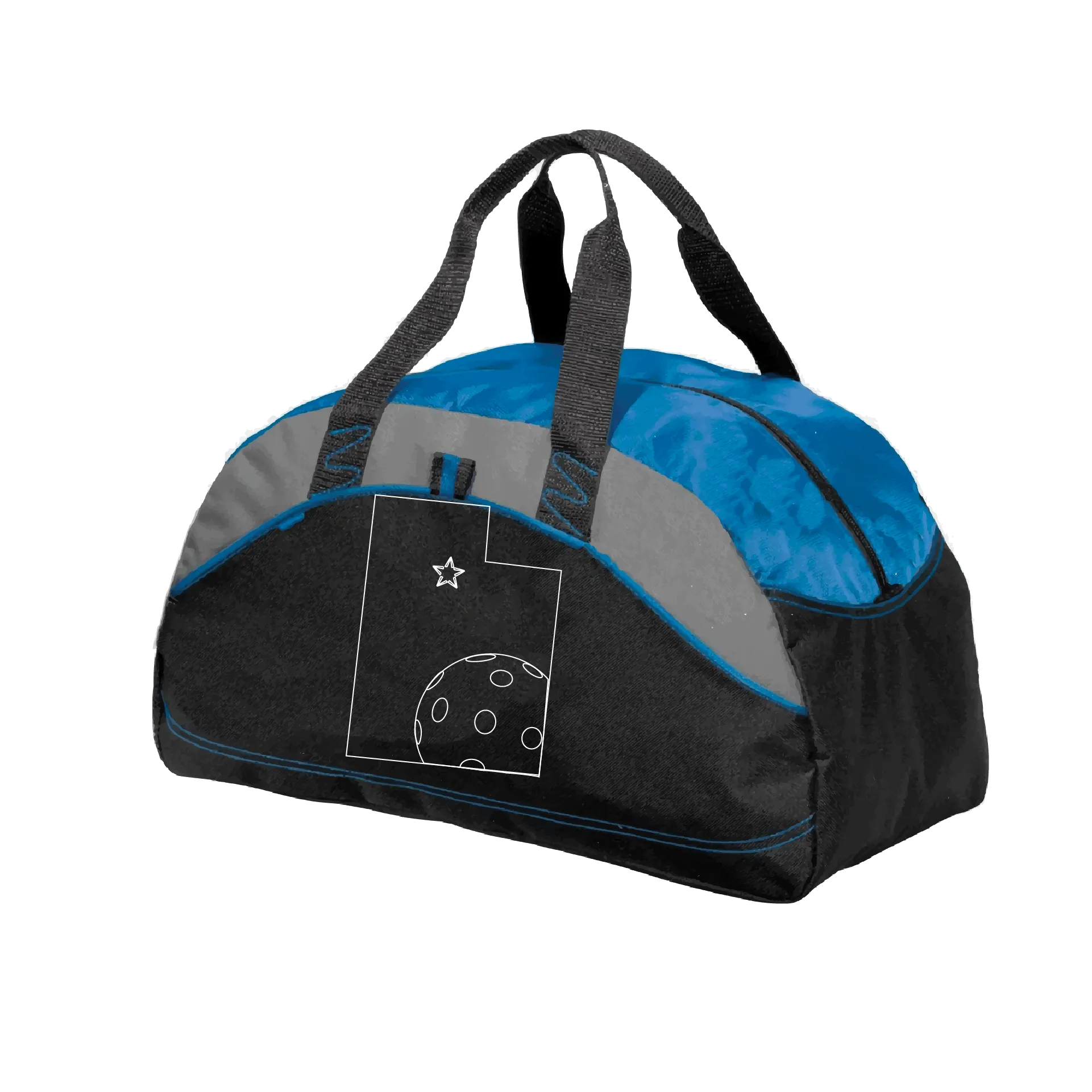 Utah with Pickleball | Pickleball Sports Duffel | Medium Size Court Bag