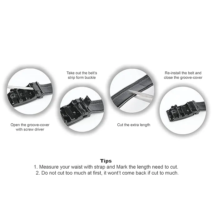 Venardo VINTOSS Genuine Leather Autolock Belt for Men - Perfect for Formal and Casual Wear - Adjustable  WITH  FREE CARD HOLDER WALLET