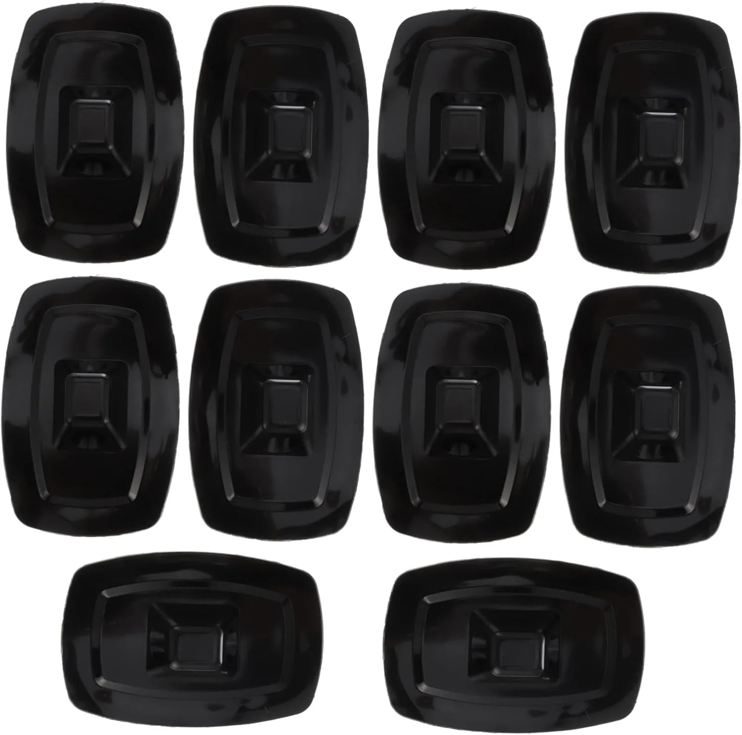 Yardwe 20 Pcs Kayak Rack Kayak Mount Trolling Motor Rudder Rope Buckle Seat Hooks Kayak Fasteners Engine Buckle
