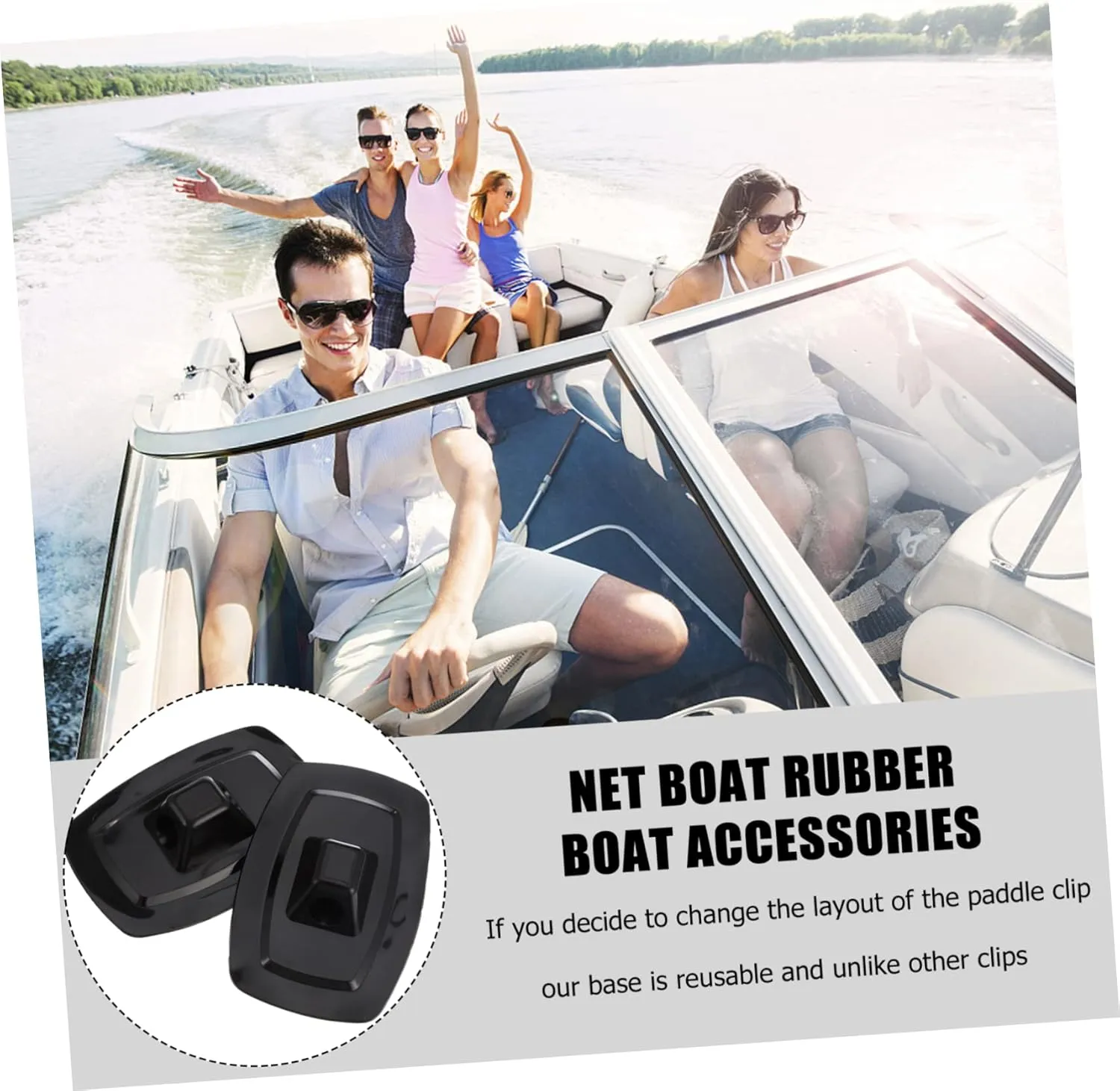 Yardwe 20 Pcs Kayak Rack Kayak Mount Trolling Motor Rudder Rope Buckle Seat Hooks Kayak Fasteners Engine Buckle