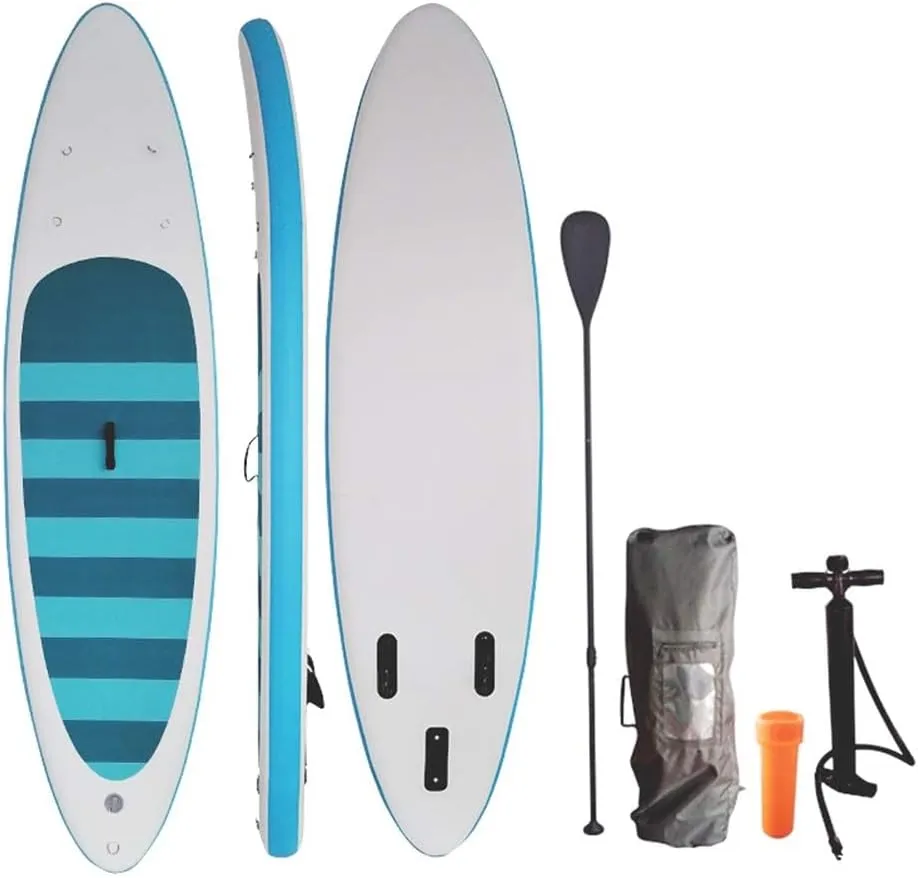 ZONEMEL Inflatable Stand up Paddle Board, 10' Paddleboard SUP with All Accessories, Wide Stance, Non-Slip Deck Standing Boat for Youth & Adult