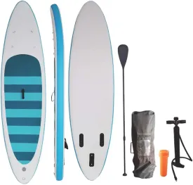 ZONEMEL Inflatable Stand up Paddle Board, 10' Paddleboard SUP with All Accessories, Wide Stance, Non-Slip Deck Standing Boat for Youth & Adult