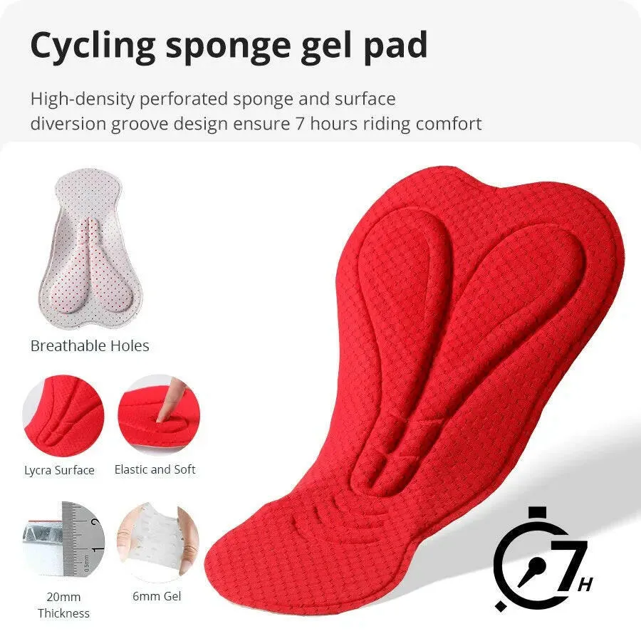 ZRSE MTB Men Cycling Shorts Bicycle Clothing Male Bike Gel Chamois Cyclist Wear Tights Summer Outfit Clothes Enduro Ciclismo